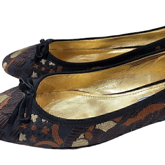 Prada Brocade Ballet Flats - Picture 7 of 10